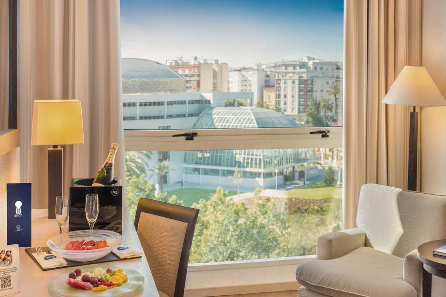 Superior rooms with views Hotel SH Valencia Palace
