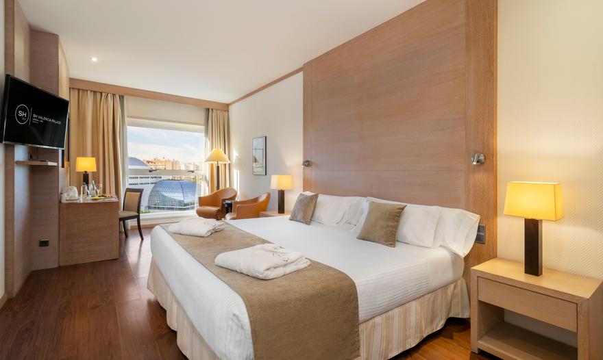 Chambre supérieure avec vues Hotel SH Valencia Palace Chambre supérieure avec vues Hotel SH Valencia Palace